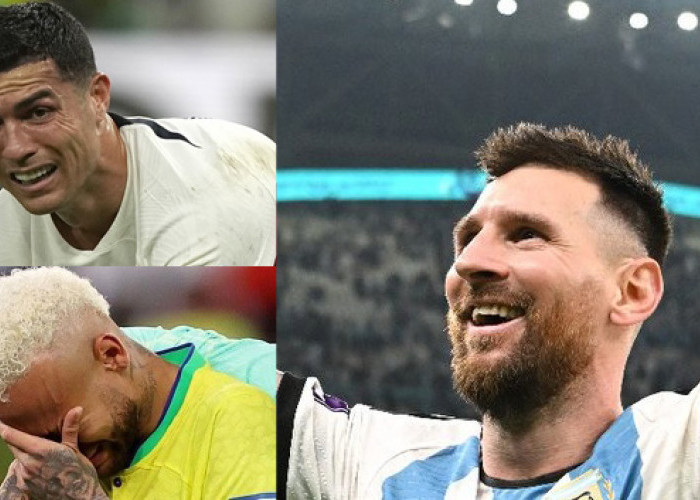Lionel Messi Urung Menangis, Susul Neymar dan Cristiano Ronaldo