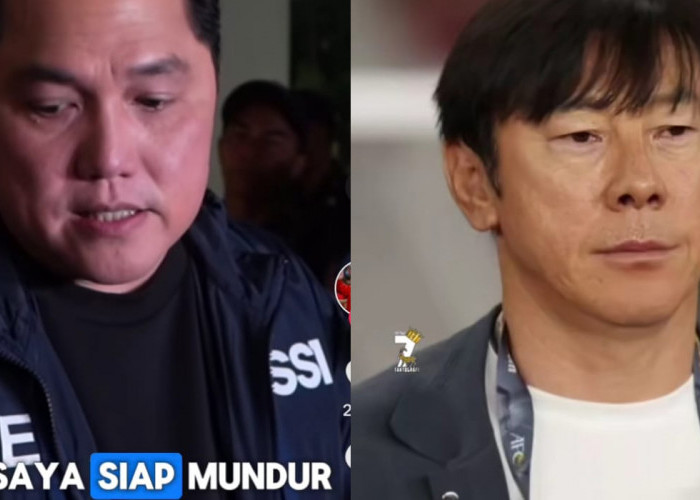 Reaksi Shin Tae Young, Erick Thohir Siap Mundur dari Ketua PSSI, Kualifikasi Piala Dunia 2026