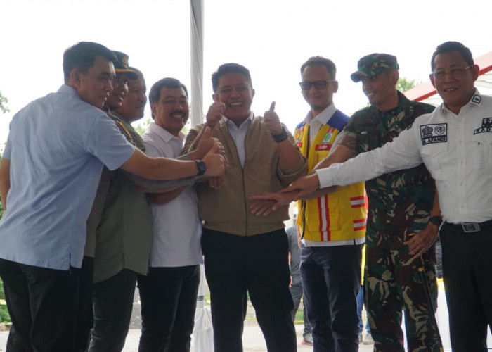 Gubernur Herman Deru: Rekonstruksi Jembatan Muara Lawai Bukti Kolaborasi Pemerintah dan Dunia Usaha