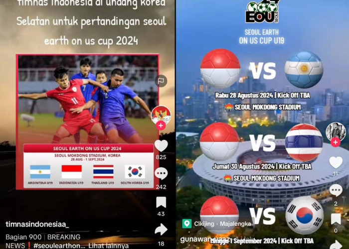 Gaskan Indonesia, 3 Negara Tantang Main Bola, Argentina-Thailand-Korea Selatan, Kualifikasi Piala Dunia 2026