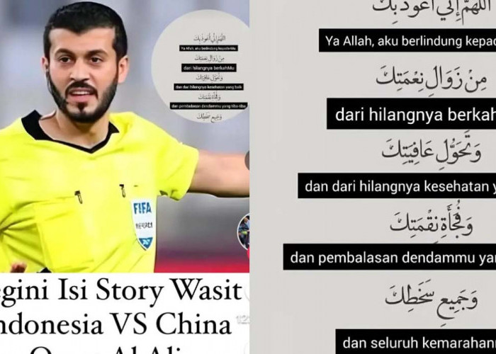 Omar Al Ali Buktikan Wasit, Stop Pertandingan Tepat Waktu, China vs Indonesia, Kualifikasi Piala Dunia 2026