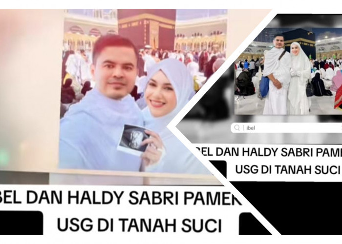 Kabar Gembira, Irish Bella Hamil, Haldy Sabri Bagikan Hasil USG di Tanah Suci, Pasangan Selebriti Indonesia