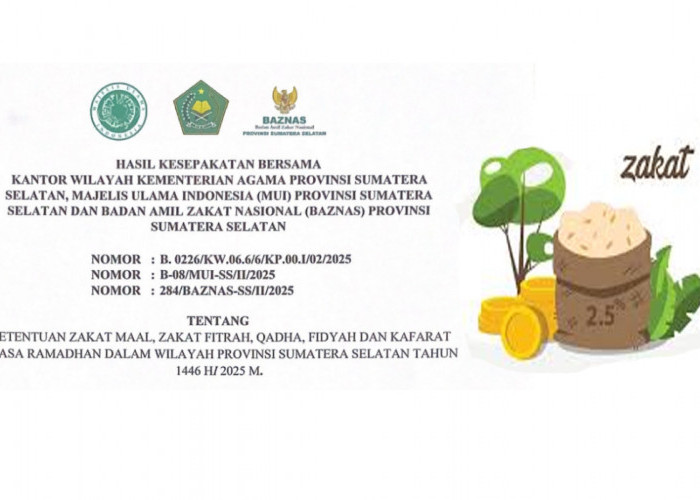 Beredarnya Penetapan Zakat Fitrah dari Provinsi Sumsel, Ini Penjelasan dari Kantor Kemenag Kabupaten Lahat