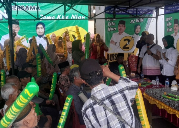 Warga Tanjung Sakti Yakin Bursah-Widia Mampu Bawa Perubahan Untuk Lahat Lebih Baik, Ini Harapannya