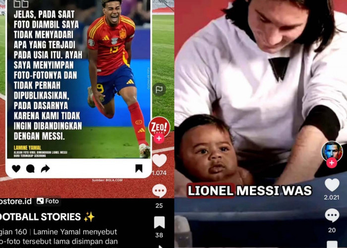 Penyerang Lamine Yamal Kesal Ayahnya, Foto Masa Kecil dengan Lionel Messi Bocor, Kualifikasi Piala Dunia 2026