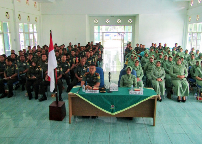 Danrem 044 Garuda Dempo Tegaskan Anggota TNI Jaga Netralitas Jangan Berikan Fasilitas Untuk Kampanye