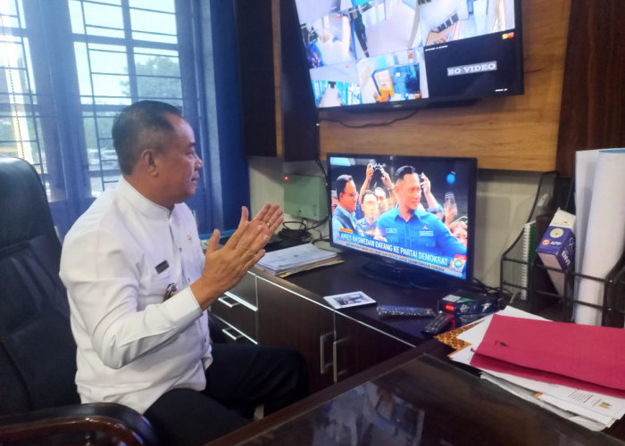 Ketua DPD Partai Demokrat Sumsel Cik Ujang, Sambut Gembira Kehadiran Anies di Kantor DPP Partai Demokrat