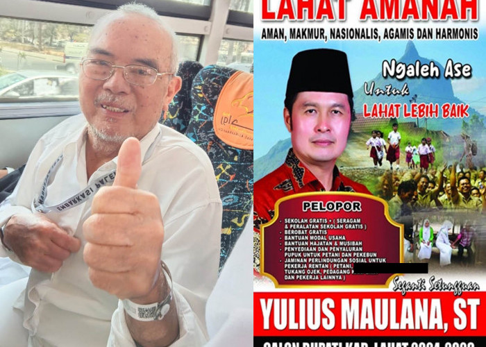 Calon Bupati Lahat Yulius Maulana Sampaikan Turut Berduka Cita, Jamaah Haji Lahat Meninggal Dunia di Makkah