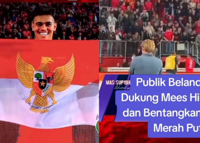 Merinding Ulah Mees Hilgers, Bentang Bendera Indonesia, Dukungan Belanda, Kualifikasi Piala Dunia 2026