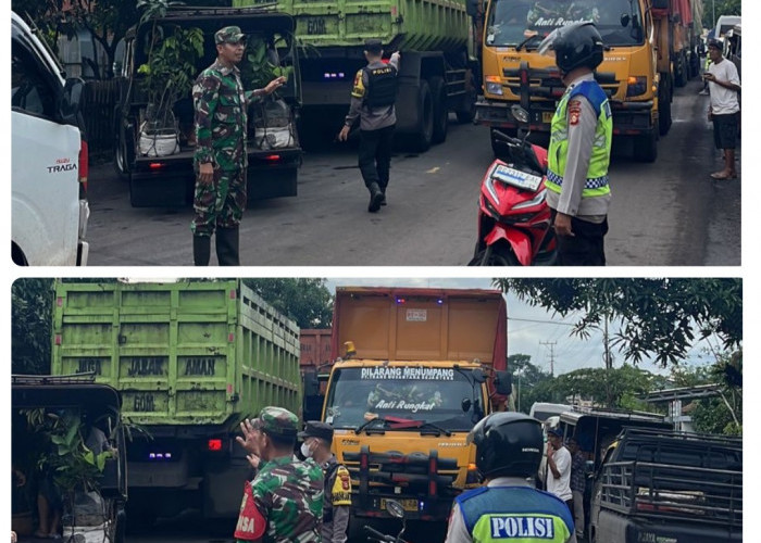 Lagi Jalanan Macet di Kecamatan Merapi Area Dari Malam Hari, Ini Sebabnya