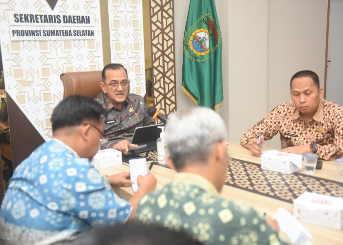 Hadiri Rakor Gerakan Indonesia ASRI, Sekda Sumsel Terbitkan Edaran Gotong Royong Serentak 15 Februari 2026