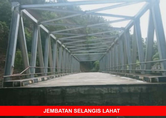 Inilah Progres UPTD Lahat Dinas PUBM TR Provinsi Sumsel Perbaiki Jembatan Selangis