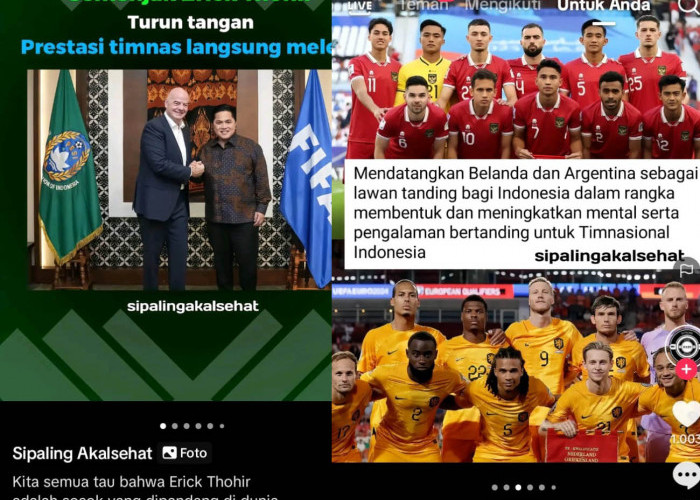 Presiden FIFA Gianni Infantino Puji Indonesia, Erick Thohir Hebat, Ronde 3 Kualifikasi Piala Dunia 2026