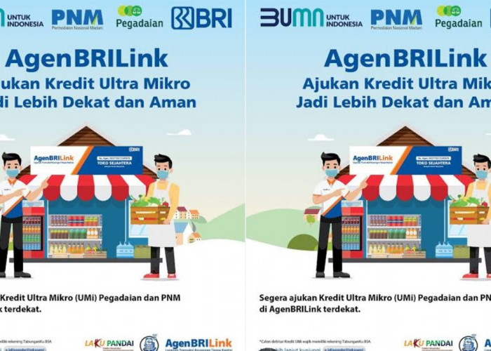 Pinjaman UMi BRI hanya Diajukan lewat Agen Brilink. Ini Loh Syaratnya