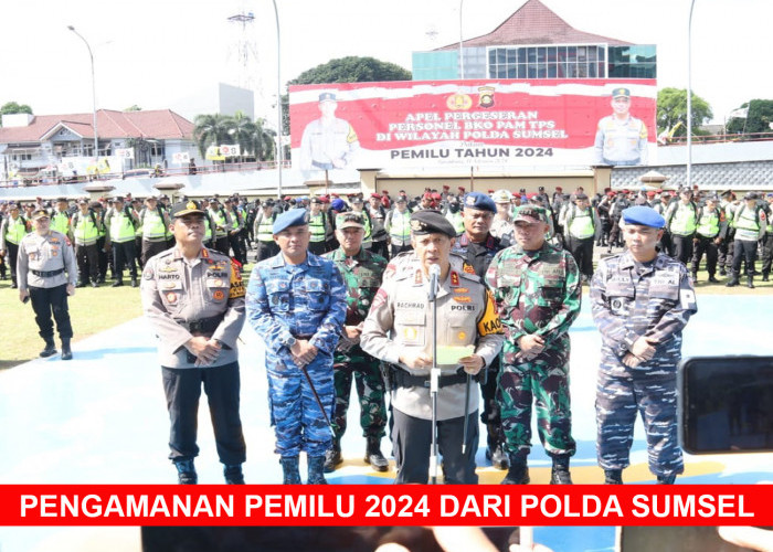 Pengamanan Pemilu 2024, Personel Brimob Bergeser ke Polres Jajaran Polda Sumsel