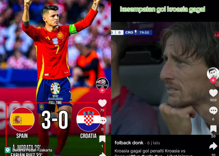 Hasil Pertandingan Spanyol vs Kroasia 3-0, Fase Grup B Euro 2024, Alvaro Morata Masih Kuat