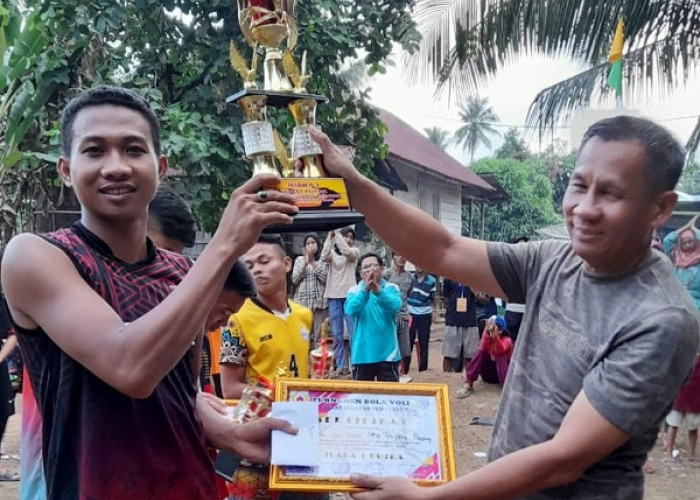 Ini Hasil Final Turnamen Bola Voli Lahat Selatan Cup 2022 di Desa Muara Cawang
