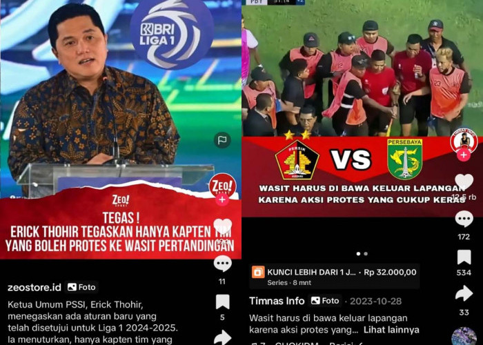 Inilah Aturan Terbaru FIFA, Ketua PSSI Erick Thohir, Wasit VAR, Liga 1 Indonesia, Kualifikasi Piala Dunia 2026