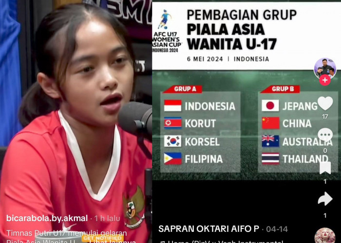 Kikka Putri: Lawan Berat, Timnas Wanita U-17 Indonesia Butuh Kepercayaan Diri Piala Asia Wanita U-17 2024