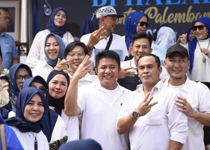 Senam dan Halal Bihalal Bersama Alumni Smanta Palembang 