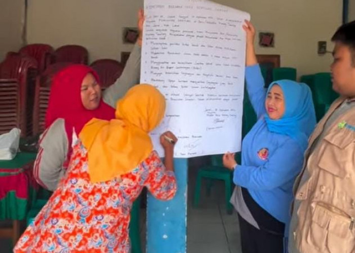 Puskesmas Jarai Gelar Pemicuan STBM di Desa Karang Tanding
