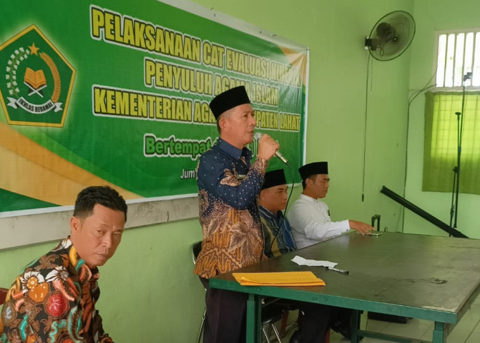 Kantor Kementerian Agama Kabupaten Lahat Gelar CAT Evaluasi Kinerja Penyuluh Agama Islam