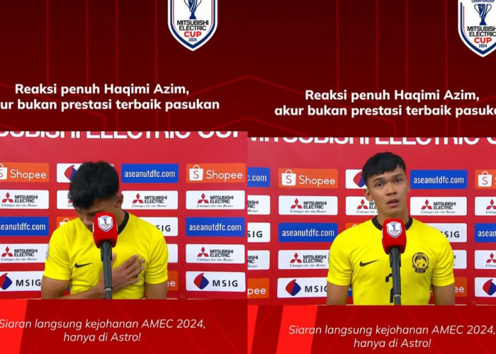 Tangisan Haqimi Azim, Penyerang Malaysia, Negeri Jiran Tersingkir dari Kualifikasi Piala AFF 2024