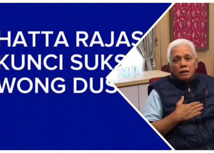 Motivasi Hatta Rajasa kepada Orang Dusun, Orang Kota itu Berasal dari Dusun, Tetap Semangat Kejar Kesuksesan