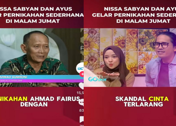 Kaget Dengar Emas Kawin, Pernikahan Nissa Sabyan dan Ayus, Rumah Tangga Selebriti