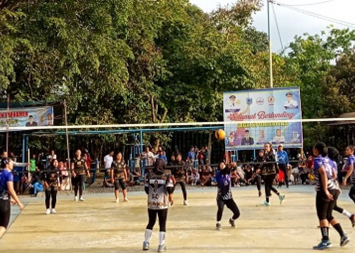 Turnamen Bola Voli Antar Kelurahan/Desa se Kabupaten Lahat Berakhir, ini Pemenangnya