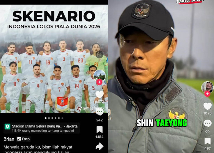 Inilah Skenario Indonesia Lolos Piala Dunia, Shin Tae Young Target Urutan 3 atau 4, Kualifikasi Piala Dunia