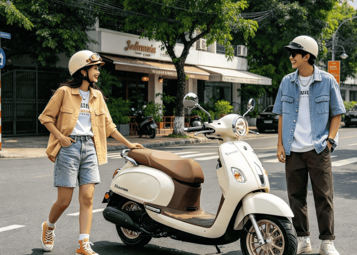 Yamaha Fazzio Pilihan Skutik Bergaya Retro Modern, Perpaduan Desain Ikonik dan Kepraktisan untuk Anak Muda