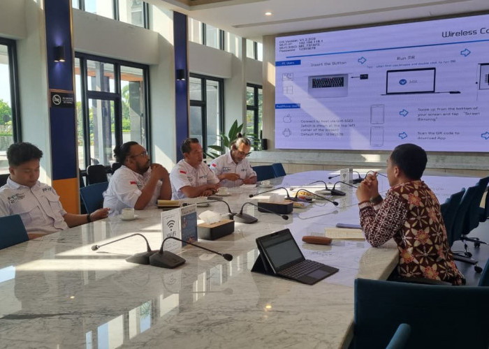 FP2M Kabupaten Lahat Melakukan Koordinasi dengan Pemerintah Desa Sirah Pulau