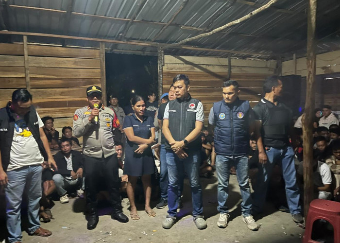 BNNK Empat Lawang dan Satresnarkoba Polres Lahat Amankan 9 Orang dalam Operasi di Cafe D