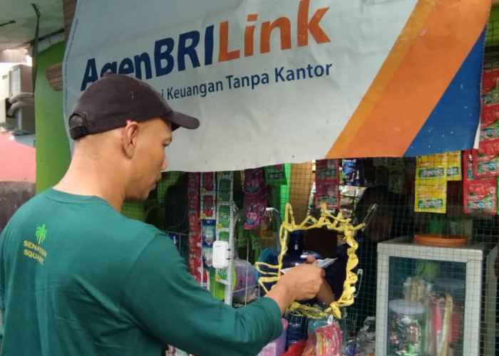 AgenBRILink di Tengah Kebun Kelapa Sawit Berhasil Dekatkan Layanan Perbankan dengan Masyarakat