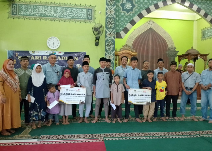 Simak Kegiatan Buka Bersama Anak Yatim dan Dhuafa Dengan PT Pamapersada Nusantara di Desa Merapi 