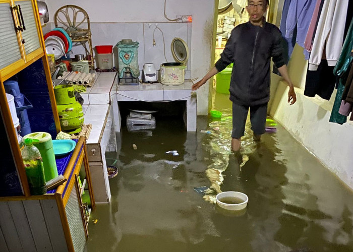 Hujan Deras, 1 Rumah Terendam Banjir di Tanjung Payang Lahat Selatan, Ini Penyebabnya