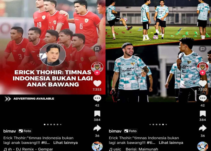 Timnas Indonesia Bukan Anak Bawang, Jawaban Erick Thohir Grup C Meremehkan, Kualifikasi Piala Dunia 2026