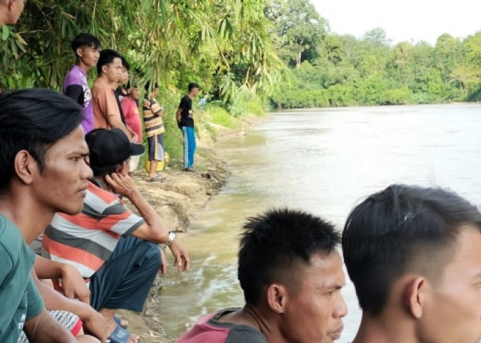 Ini Kronologis Dua Anak Tenggelam di Sungai Lematang Desa Nanjungan 