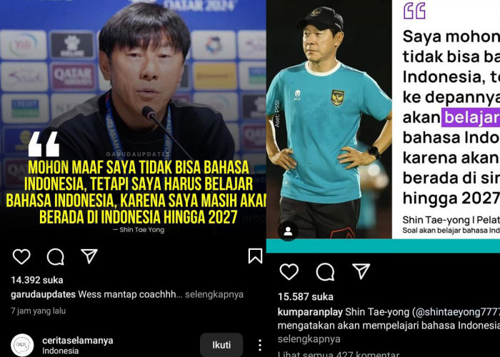 Sukses Piala Asia U-23 2024, Pelatih Timnas U-23 Indonesia Shin Tae Young Sampaikan Permohonan Maaf