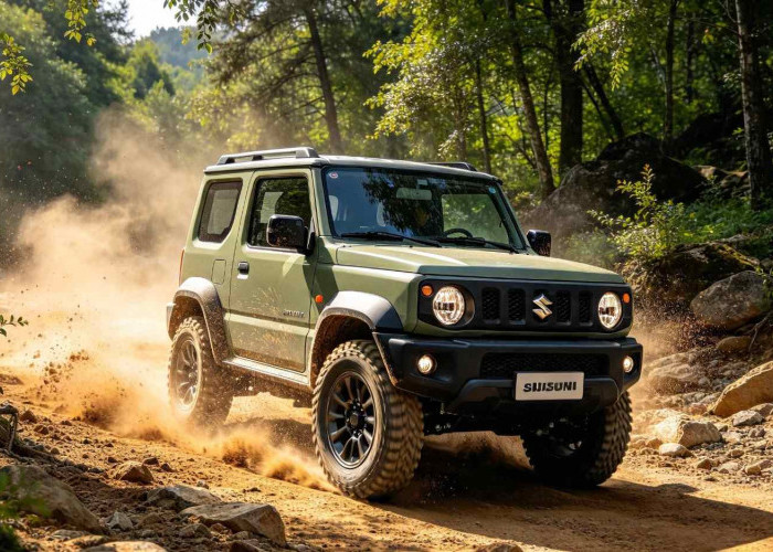 Suzuki Jimny Menawarkan Kemampuan Off-Road, Kenali Teknologi yang Mendukung Perjalanan di Medan Berat