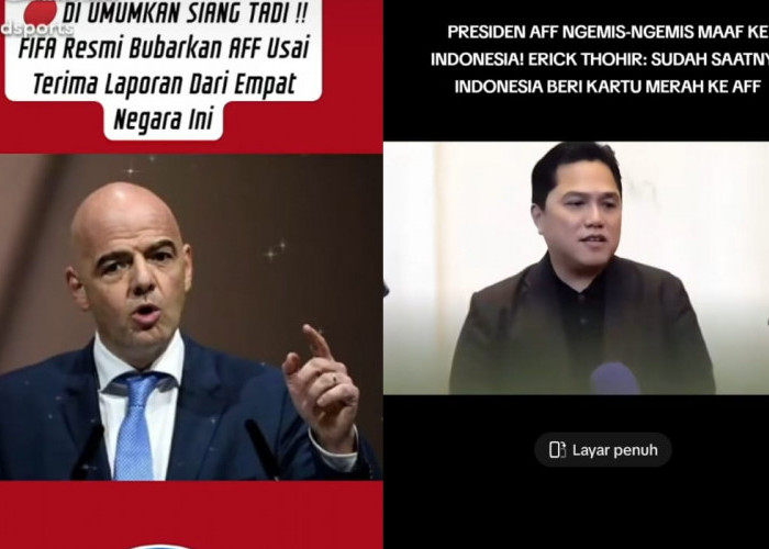 FIFA Bubarkan AFF, Federasi Sepak Bola ASEAN Curang, Gianni Infantino Erick Thohir, Kualifikasi Piala AFF 2024