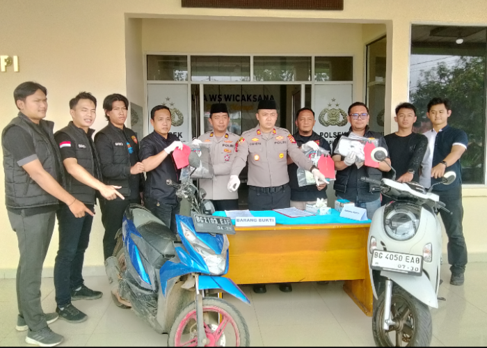 Tak Sampai 1X24 Jam, Polsek Merapi Barat dan Tim Jagal Bandit Polres Lahat Ungkap Curas yang Viral di Medsos