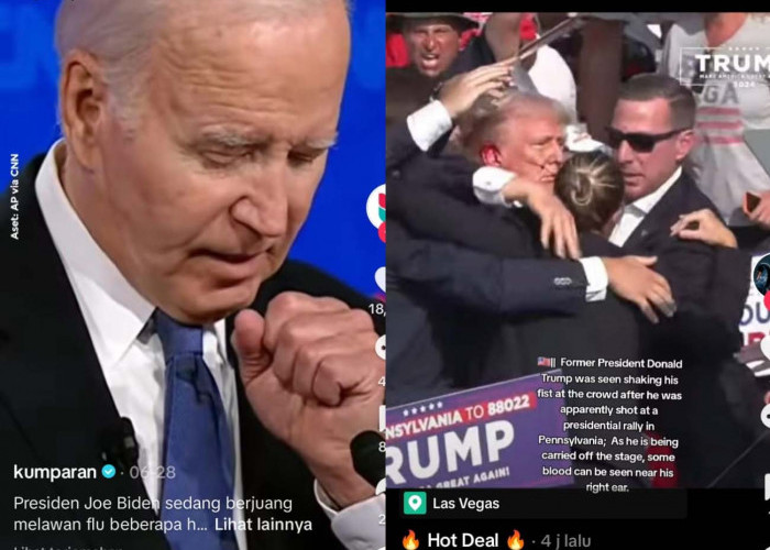 Joe Biden-Donald Trump Menyala, Capres Kena Serang Flu, Insiden Penembakan Calon Presiden Amerika, Pilpres AS