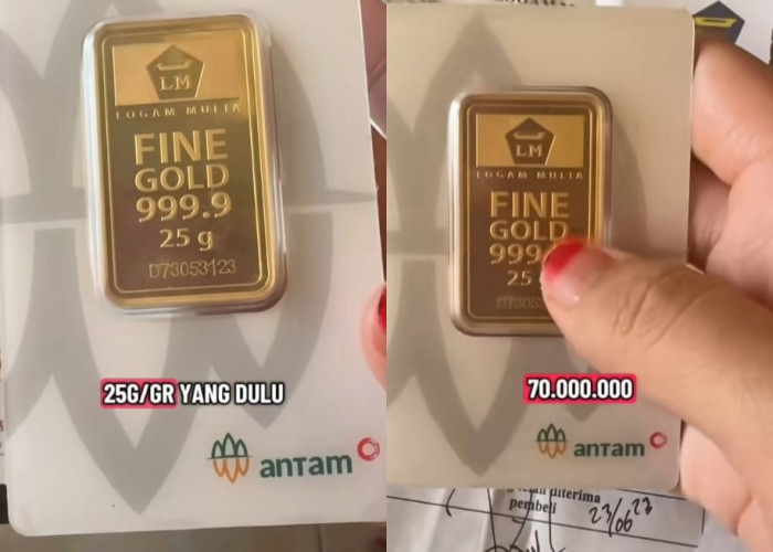 Cara Cepat Kaya, Simpan Emas Antam 2 Tahun, Dapat Cuan Uang Rp45 Juta
