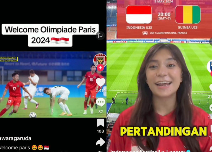 Ajang Unjuk Gigi Garuda Muda di Benua Eropa, Indonesia vs Guinea Play Off Olimpiade Paris 2024