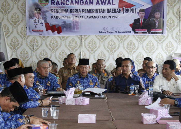 Rancangan Awal RKPD Tahun 2026 Lebih Cermat, Sesuai Visi Misi Bupati dan Wakil Bupati Empat Lawang Terpilih