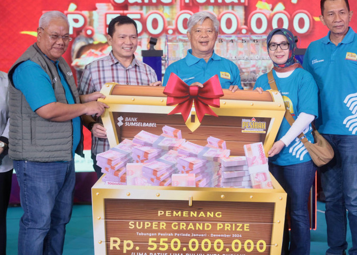 Penarikan Undian, Super Grand Prize, Uang Tunai Rp 550 Juta, Bank Sumsel Babel