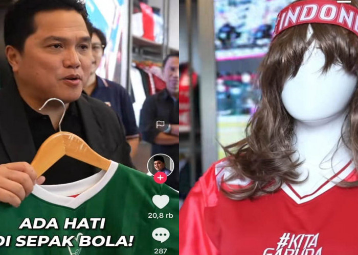 Inilah Dampak Positif Sepak Bola, Erick Thohir Kagum Kreativitas UMKM, Kualifikasi Piala Dunia 2026