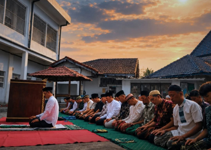 Bapas dan Lapas Lahat Gelar Sholat Istisqa, Ikhtiar Memohon Turunnya Hujan